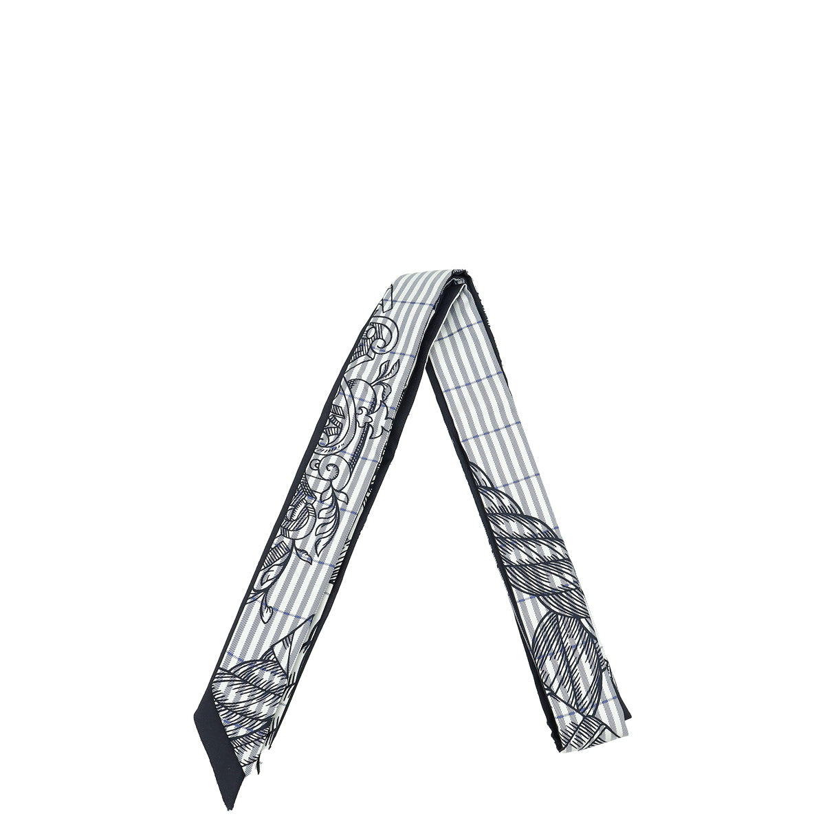 Hermes Bicolor Cavalleria Finesse Twillon Scarf-Hermes-THE CLOSET