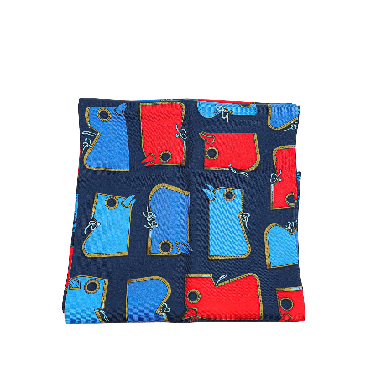 Hermes Bicolor Camails Maxi Twilly Cut-Hermes-THE CLOSET