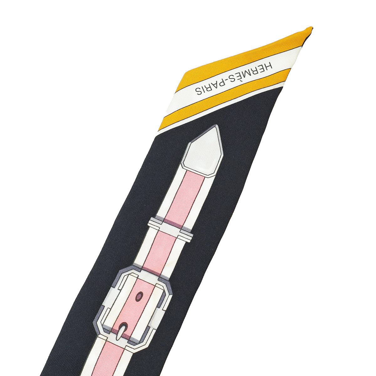 Hermes Multicolor Grand Tralala Silk Twilly-Hermes-THE CLOSET