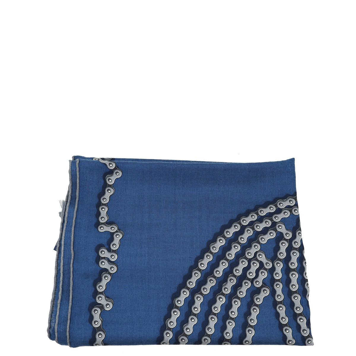 Hermes Bicolor Cheval Dechaine Rectangle Cashmere Scarf-Hermes-THE CLOSET