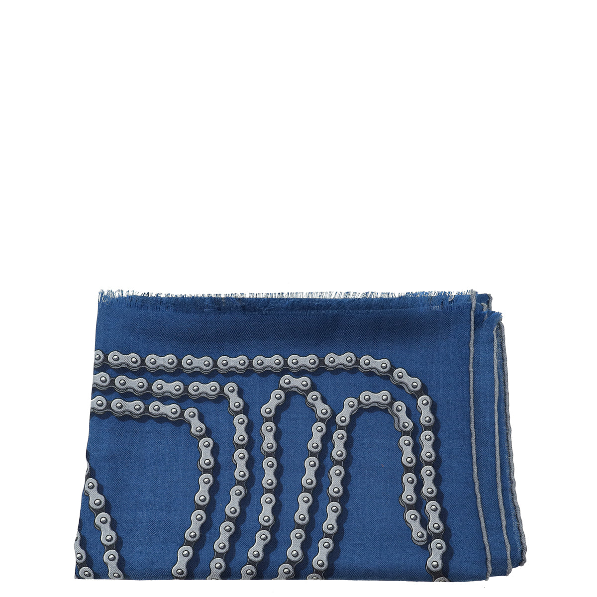 Hermes Bicolor Cheval Dechaine Rectangle Cashmere Scarf-Hermes-THE CLOSET