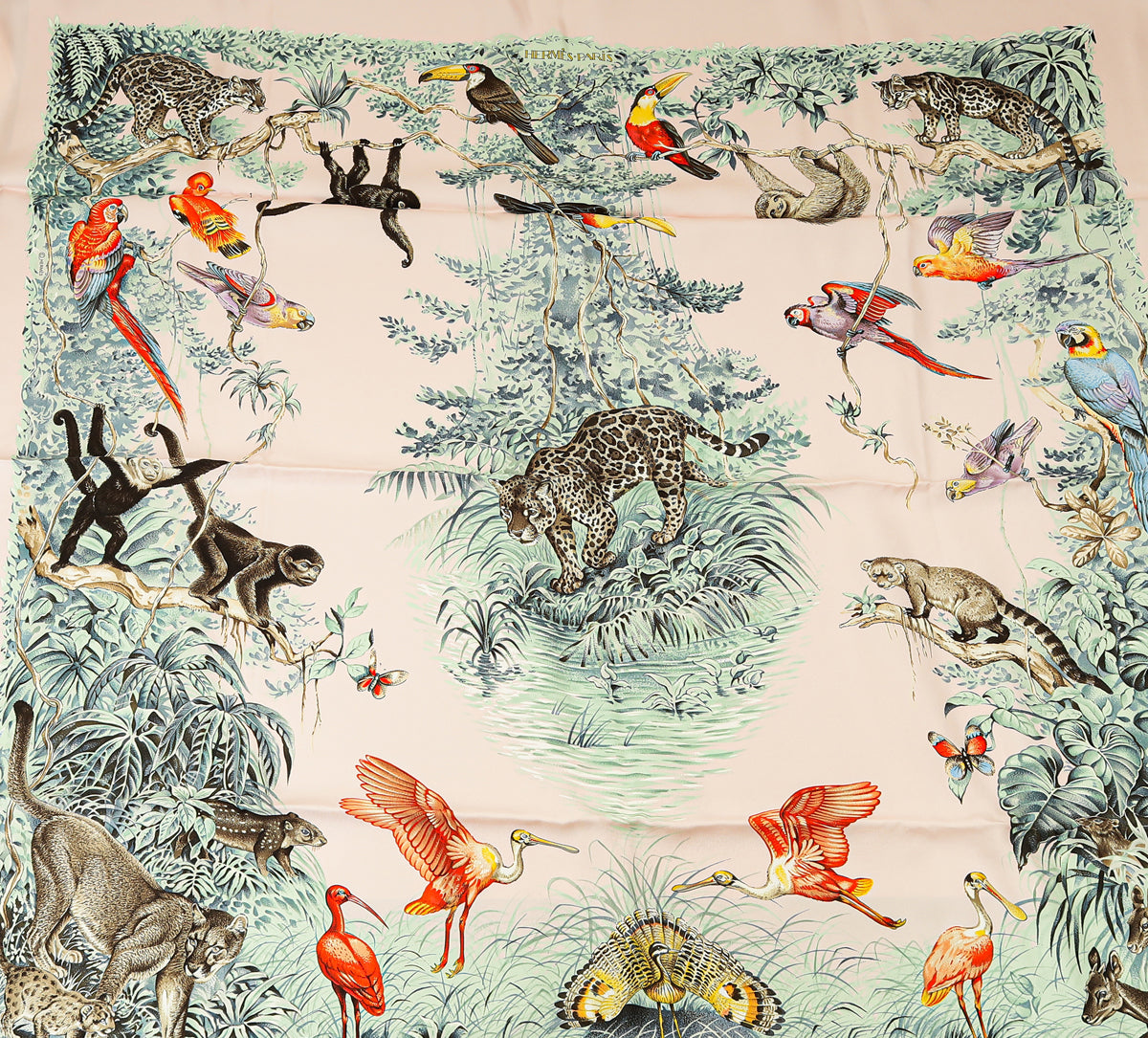 Hermes Multicolor Equateur Scarf-Hermes-THE CLOSET