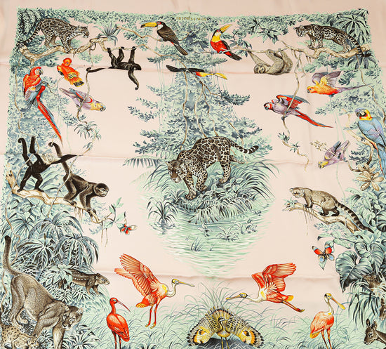 Hermes Multicolor Equateur Scarf-Hermes-THE CLOSET