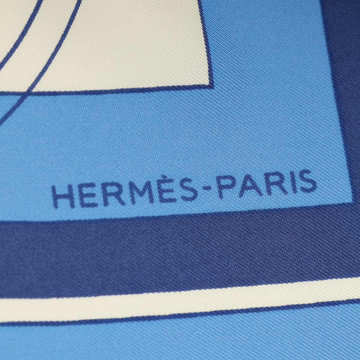 Hermes Bicolor Ex Libris Scarf 90-Hermes-THE CLOSET