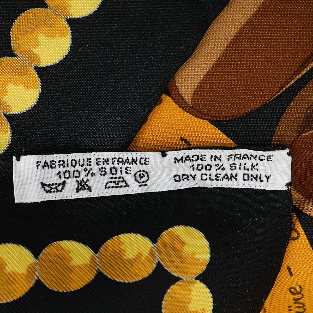 Hermes Noir Multicolor Cuillers D'afrique Silk Scarf 90