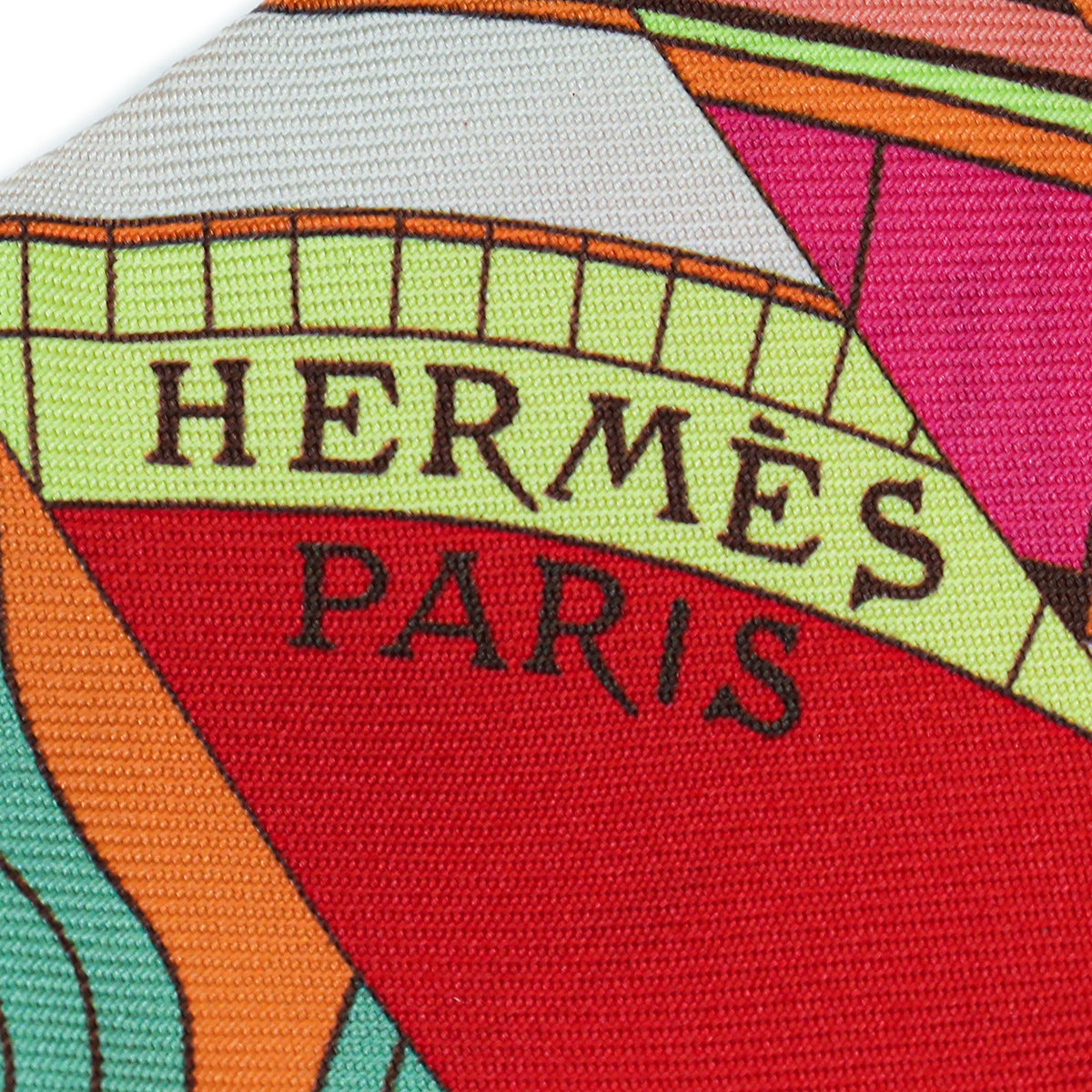 Hermes Tricolor Astrologie Nouvelle Silk Twilly