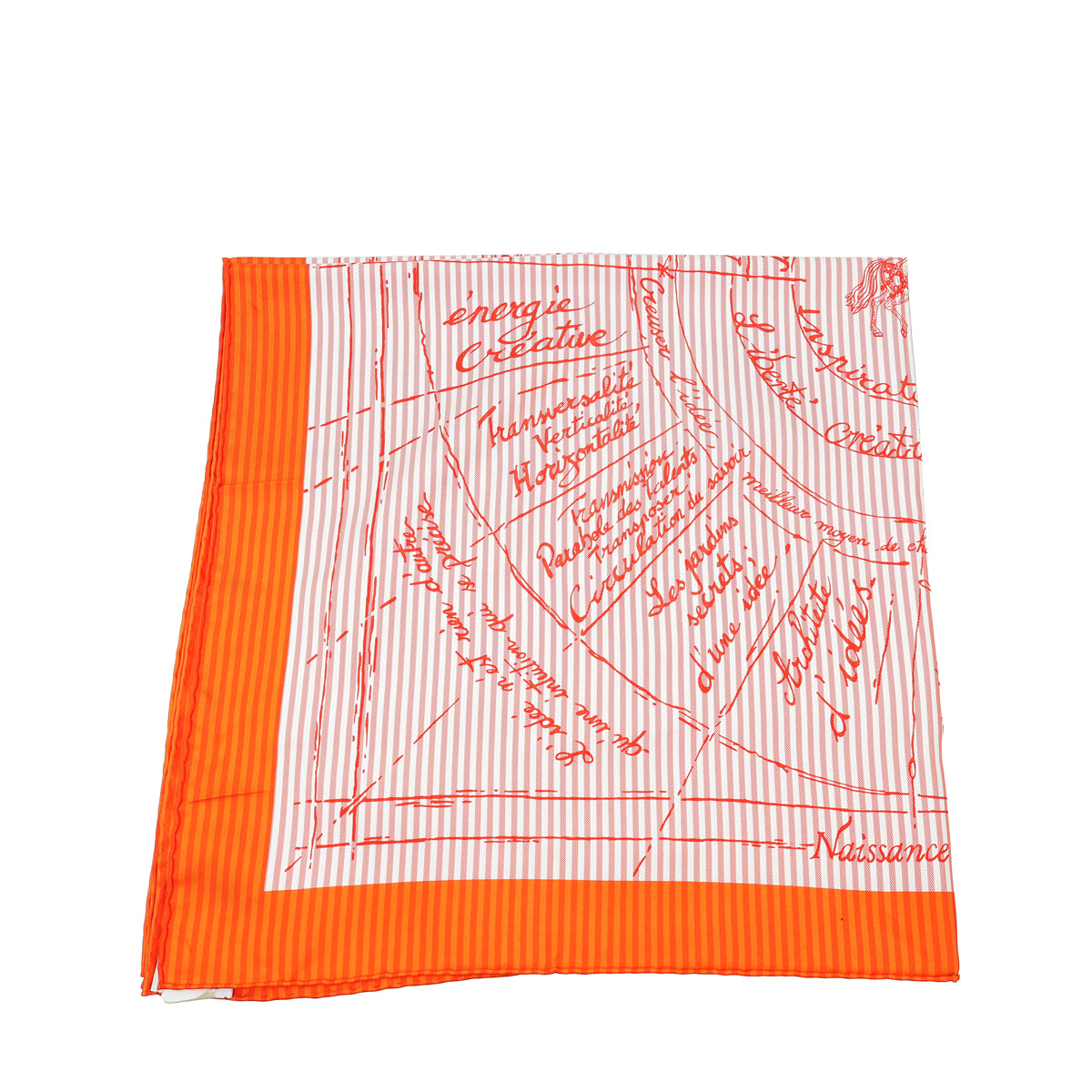 Hermes Bicolor Eye Liner La Naissance D'Une Scarf-Hermes-THE CLOSET