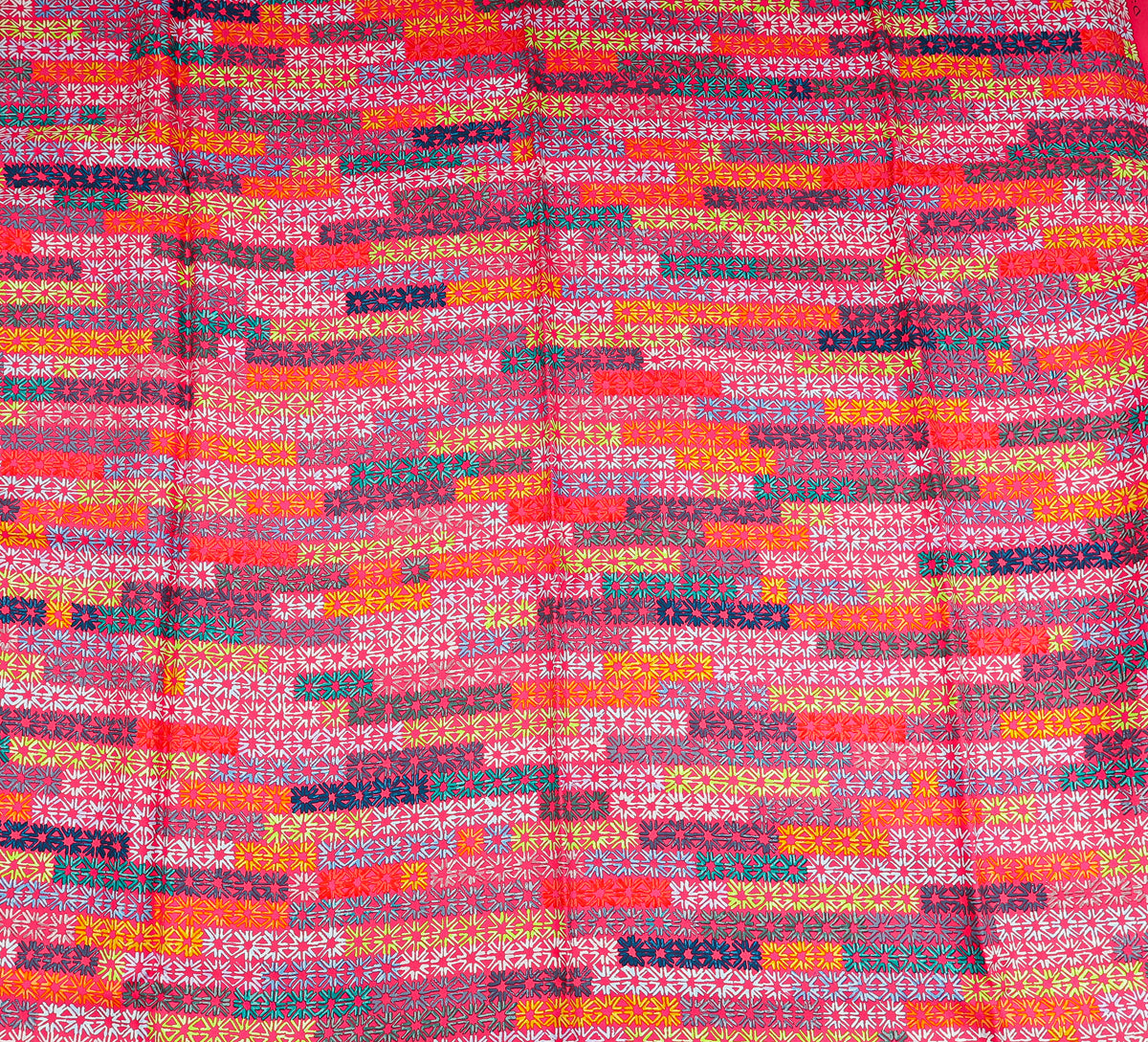 Hermes Pink Multicolor The Rhythm of China Silk Scarf 90 – THE CLOSET
