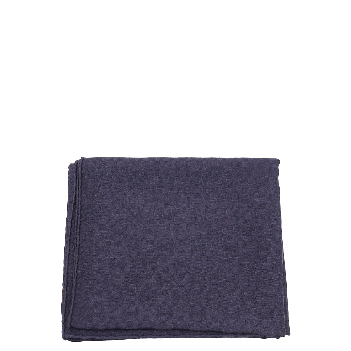 Hermes Navy H Cashmere Silk Stole Scarf-Hermes-THE CLOSET