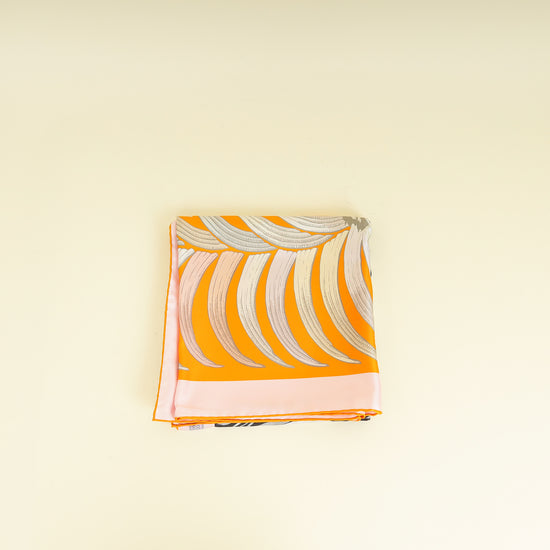 Hermes Tricolor Tigre Royal Double Face Scarf 90