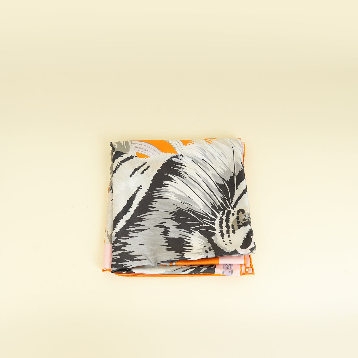 Hermes Tricolor Tigre Royal Double Face Scarf 90