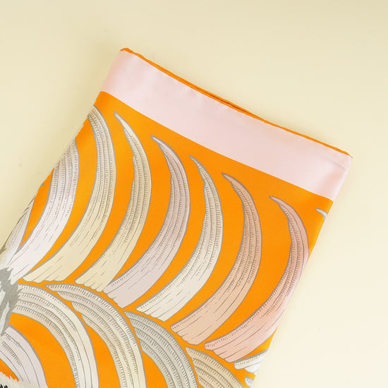 Hermes Tricolor Tigre Royal Double Face Scarf 90