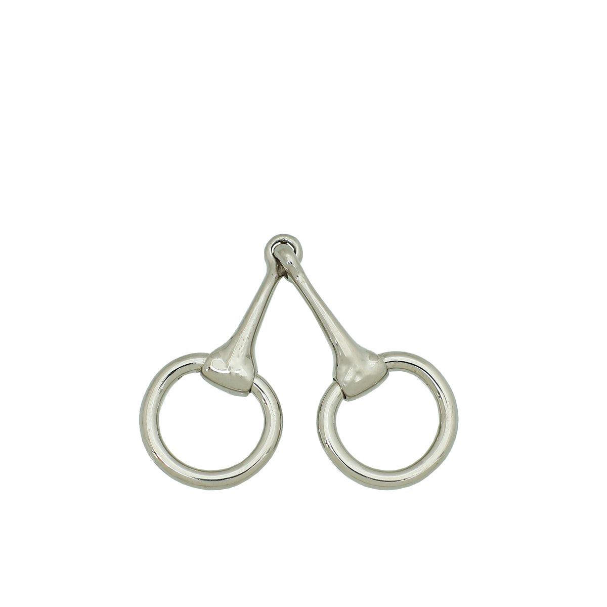Hermes Palladium Mini Mors Twilly Ring-Hermes-THE CLOSET