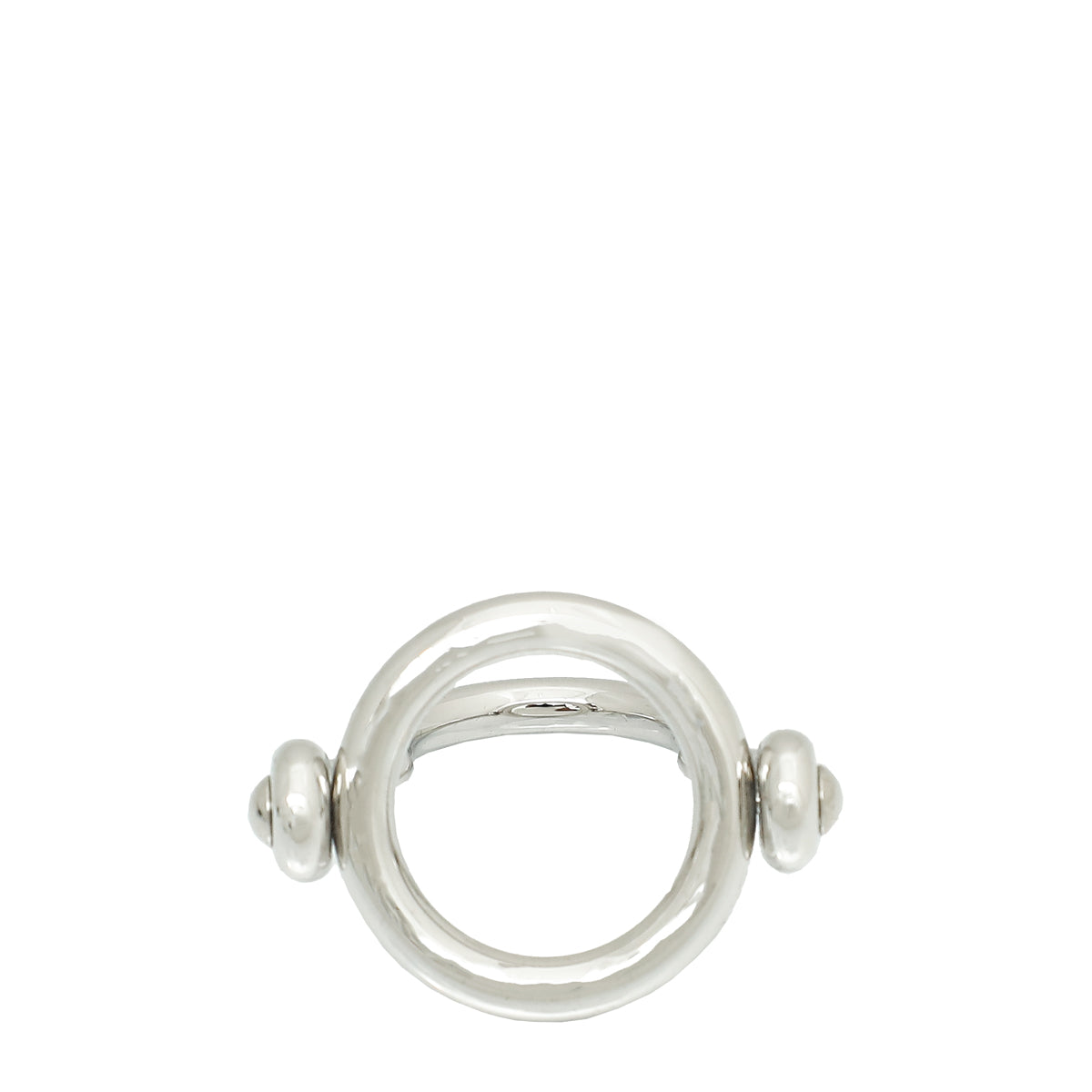 Hermes Palladium Scarf Ring-Hermes-THE CLOSET