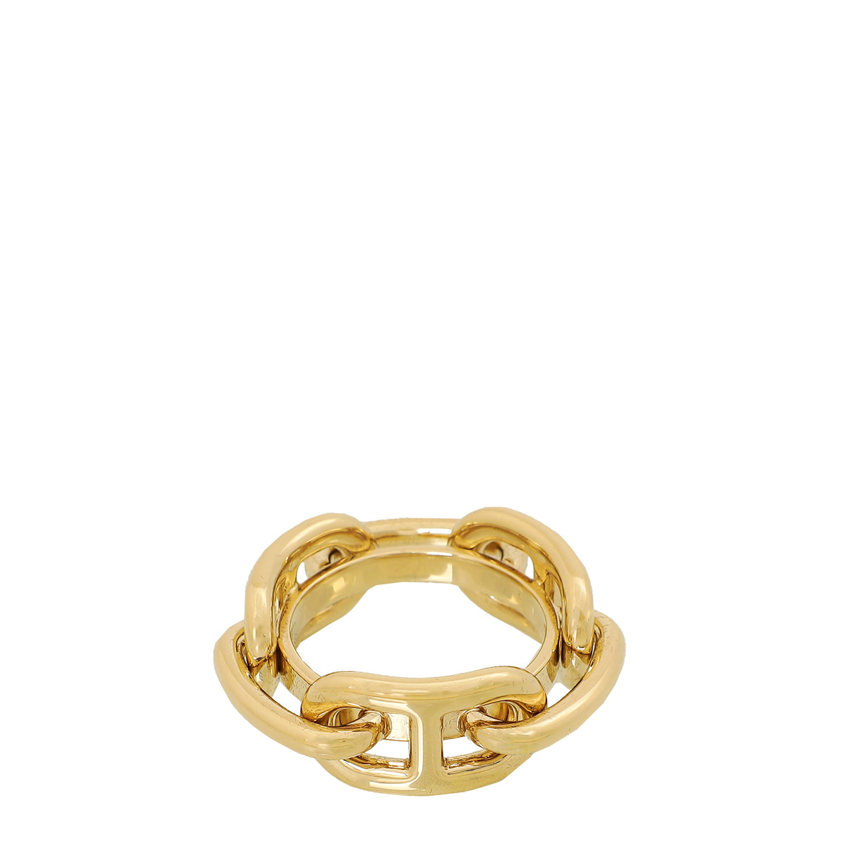 Hermes Gold Regate Scarf Ring