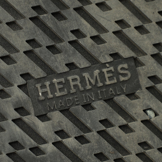 Hermes Vert Forêt Suede Chypre Sandals 45-Hermes-THE CLOSET