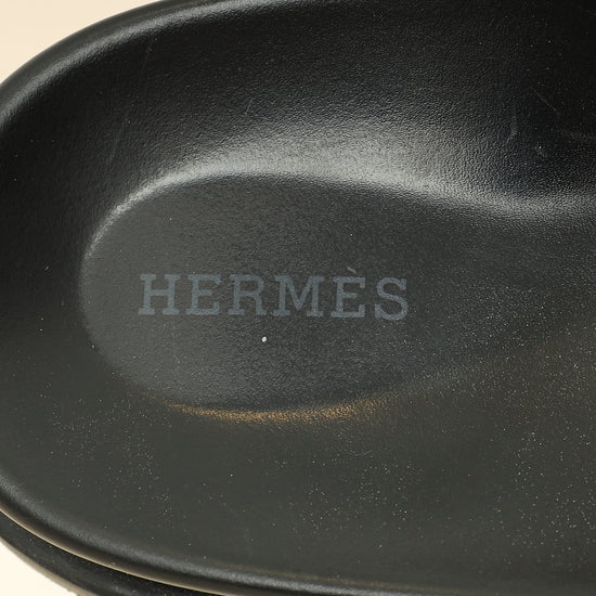 Hermes Vert Forêt Suede Chypre Sandals 45-Hermes-THE CLOSET