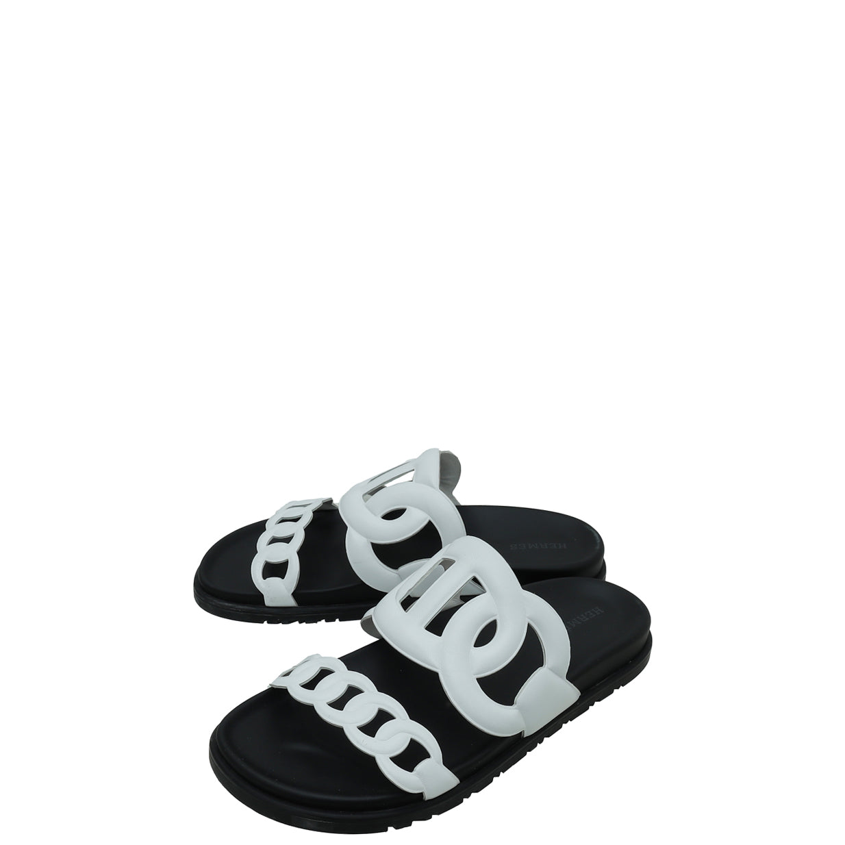 Hermes Bicolor Extra Sandals 38-Hermes-THE CLOSET