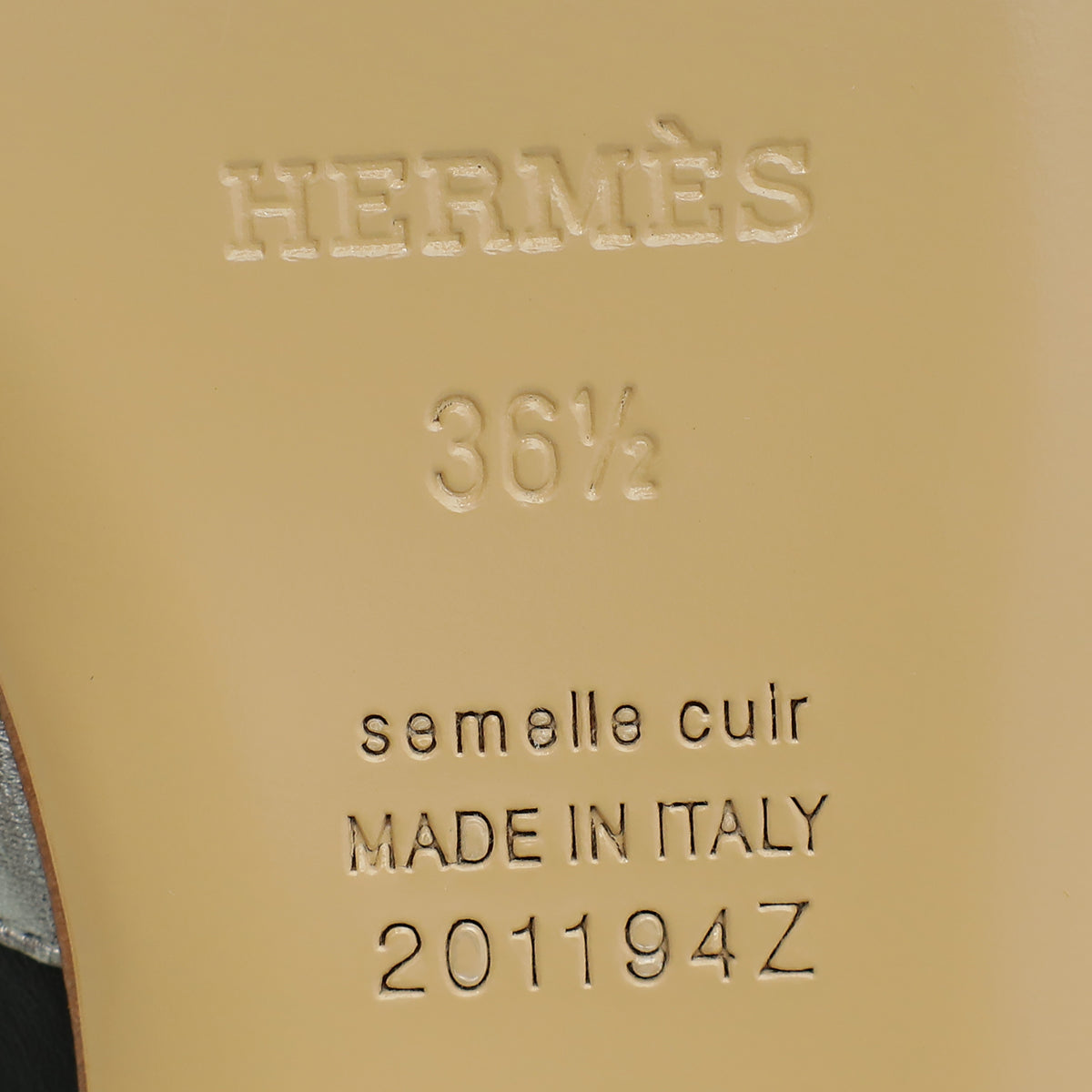 Hermes Tricolor Oz Nappa Mules 36.5
