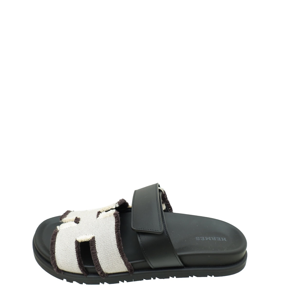 Hermes Bicolor Fringed H Chypre Sandal 36.5