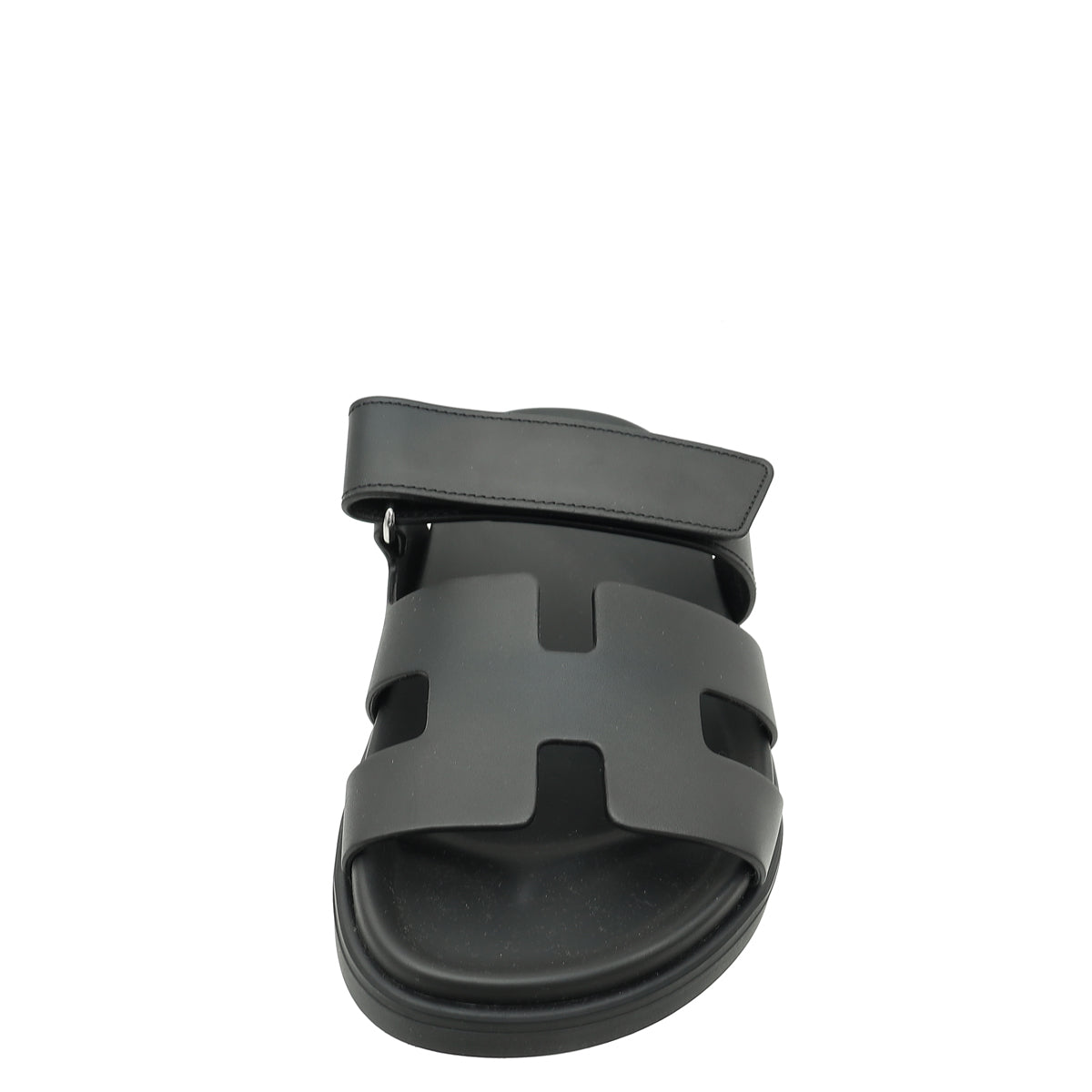 Hermes Noir Chypre Sandal 36.5-Hermes-THE CLOSET