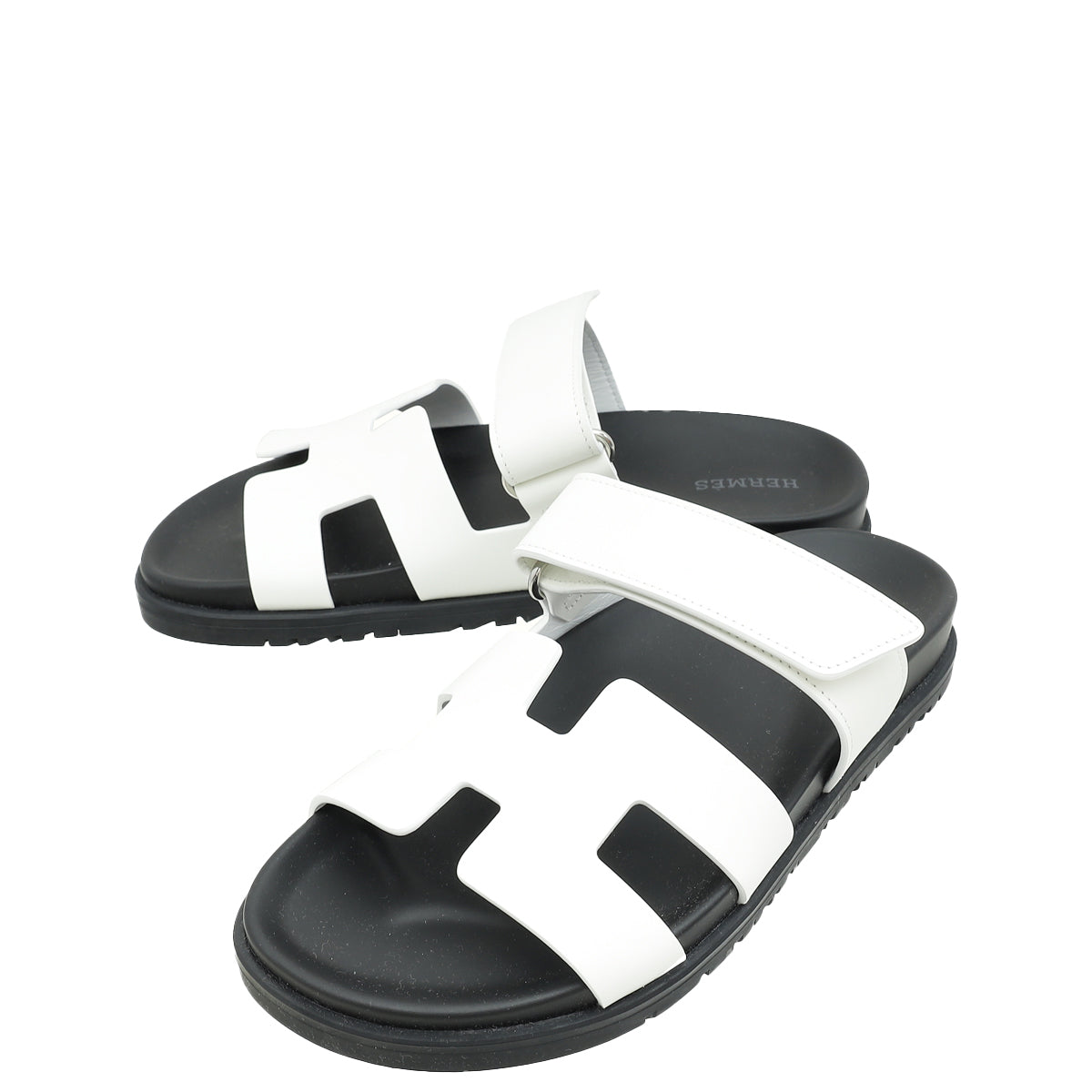 Hermes Blanc Chypre Sandals 36-Hermes-THE CLOSET