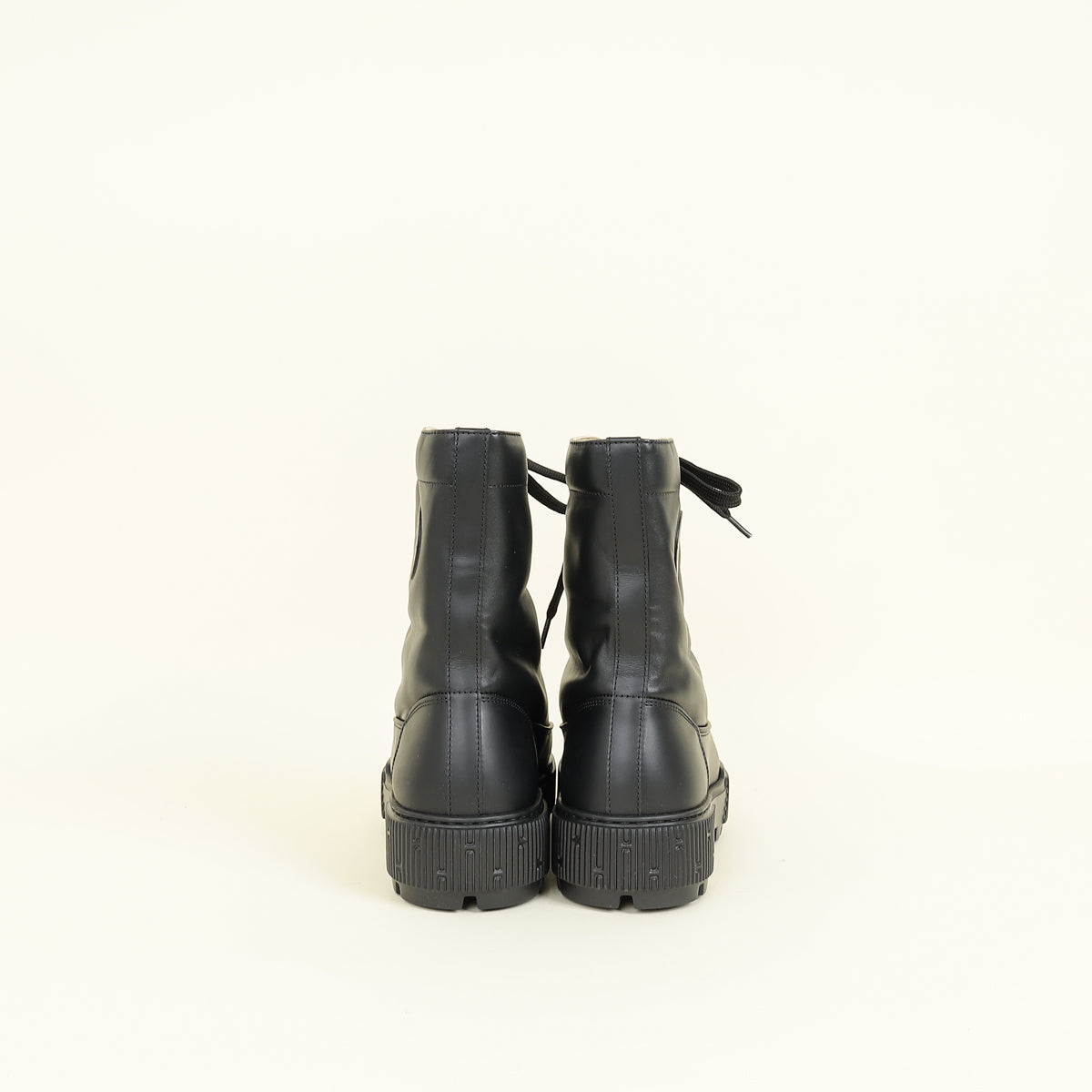 Hermes Noir Fresh Ankle Boot 36