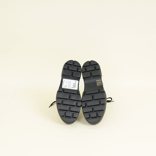 Hermes Noir Fresh Ankle Boot 36