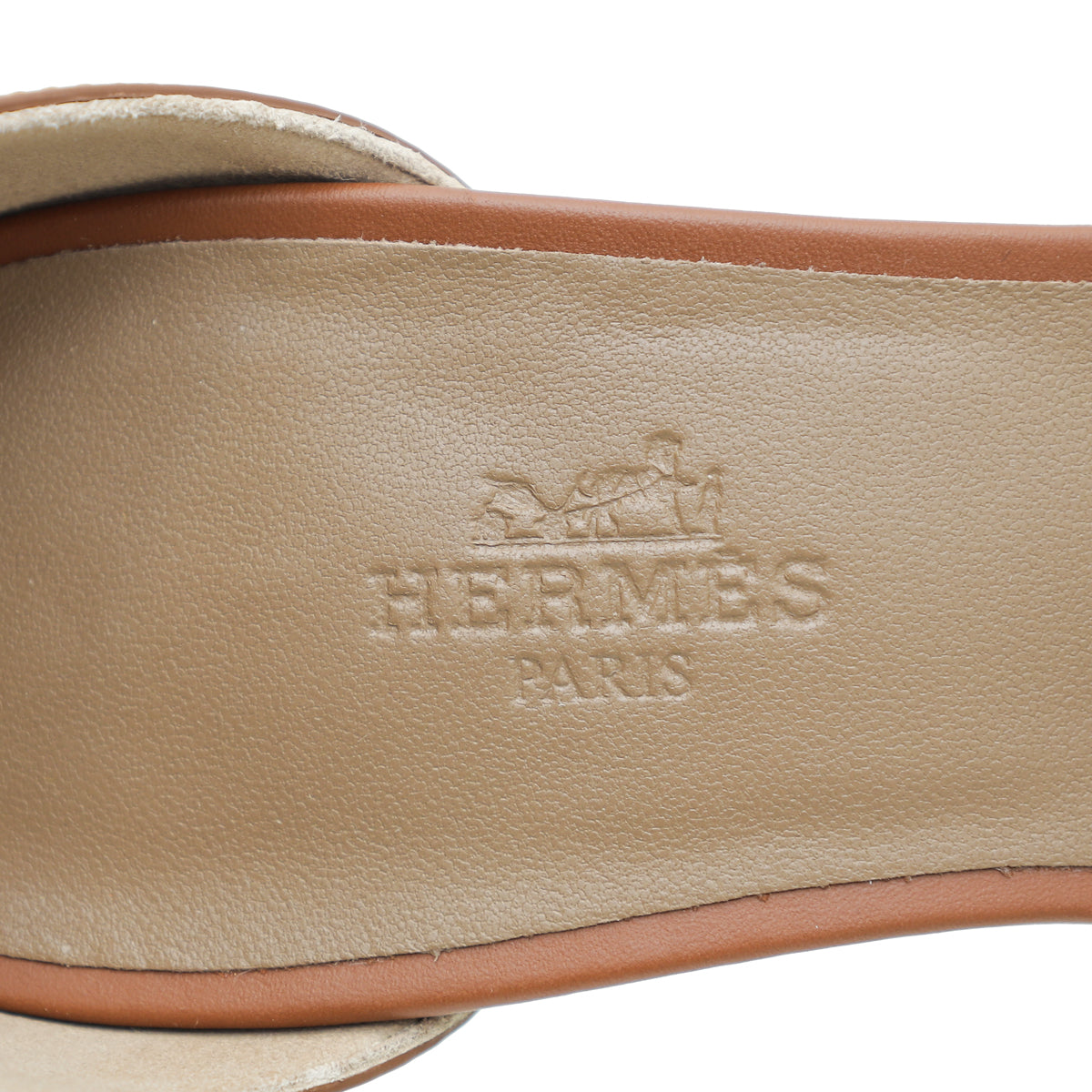 Hermes Gold Legend Sandal 36