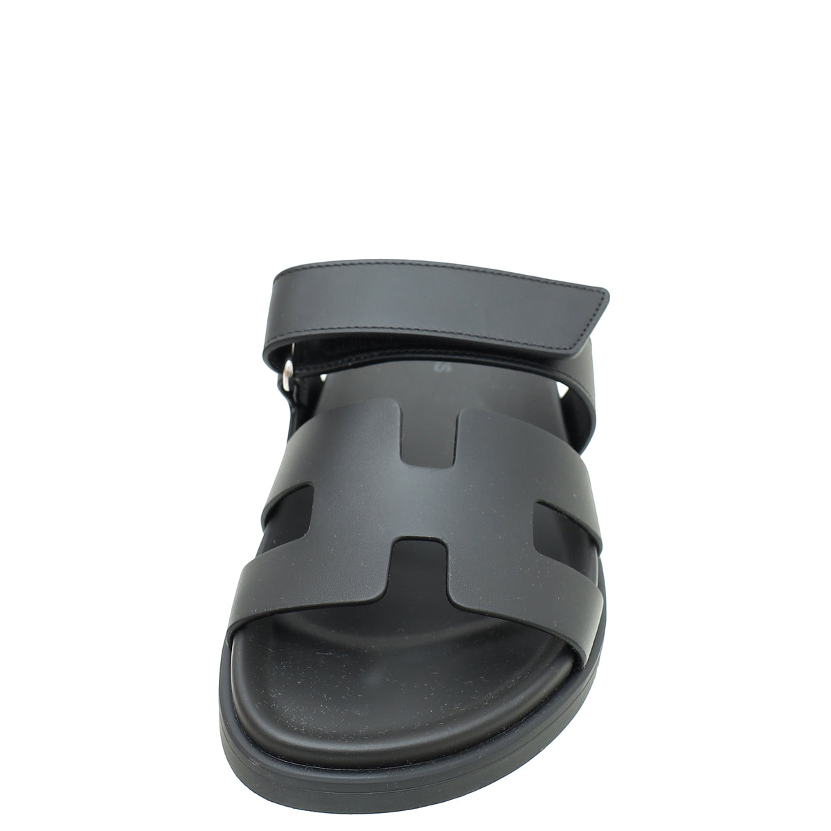 Hermes Noir Chypre Sandals 36-Hermes-THE CLOSET