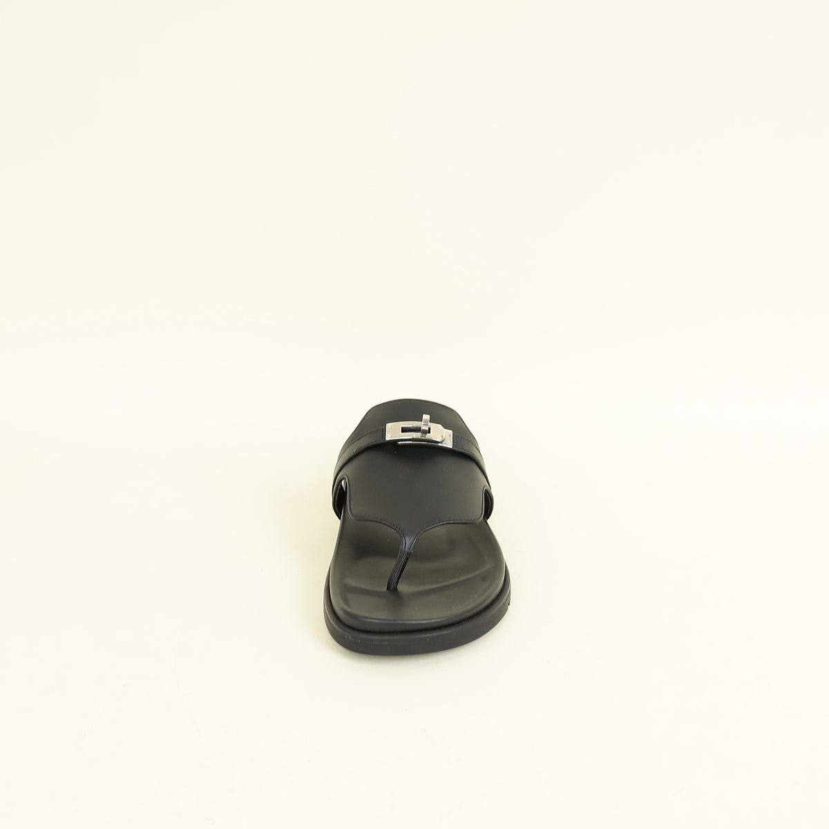 Hermes Noir Empire Sandal 37.5