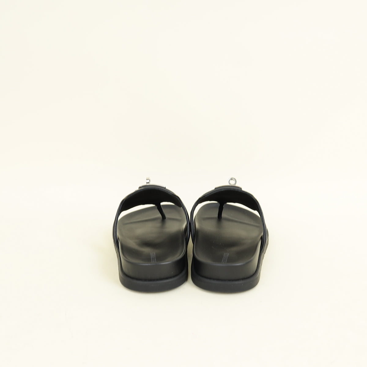 Hermes Noir Empire Sandal 37.5