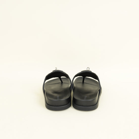 Hermes Noir Empire Sandal 37.5