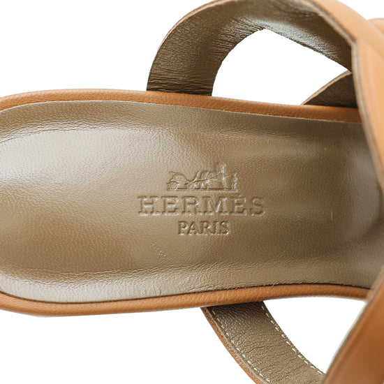Hermes Naturel Bikini Sandal 37.5