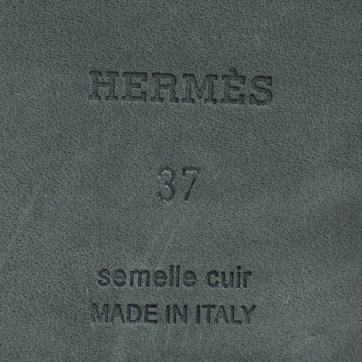 Hermes Bicolor Peinture Fraiche" Oran Sandals 37
