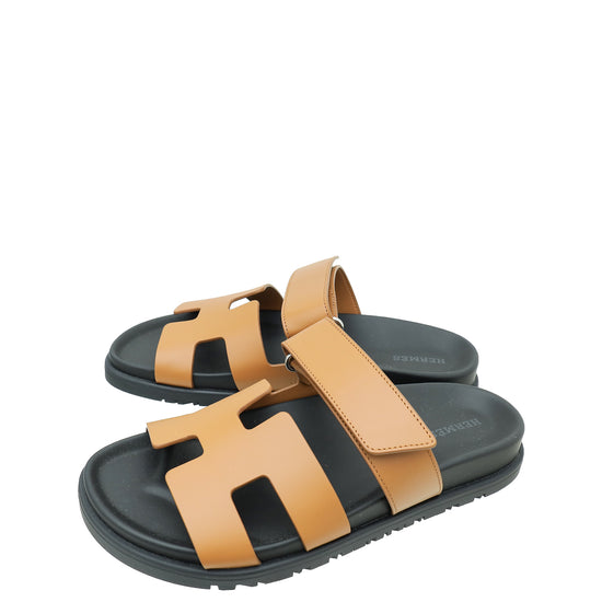 Hermes Naturel Sandal 37