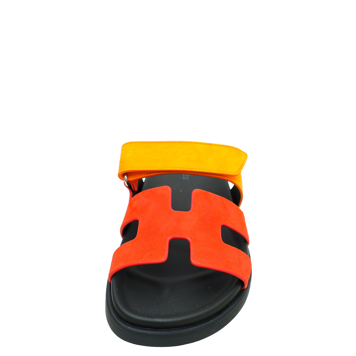 Hermes Bicolor Chypre Suede Goatskin Sandal 37-Hermes-THE CLOSET