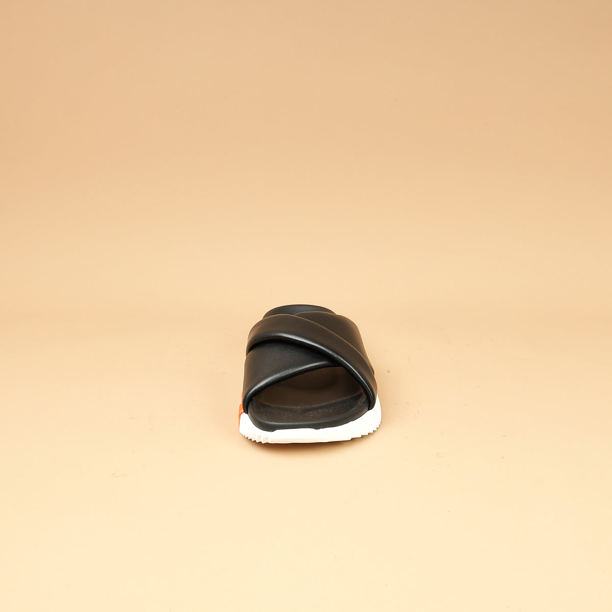 Hermes Noir Infra Sandal 37-Hermes-THE CLOSET