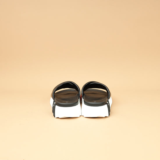 Hermes Noir Infra Sandal 37-Hermes-THE CLOSET