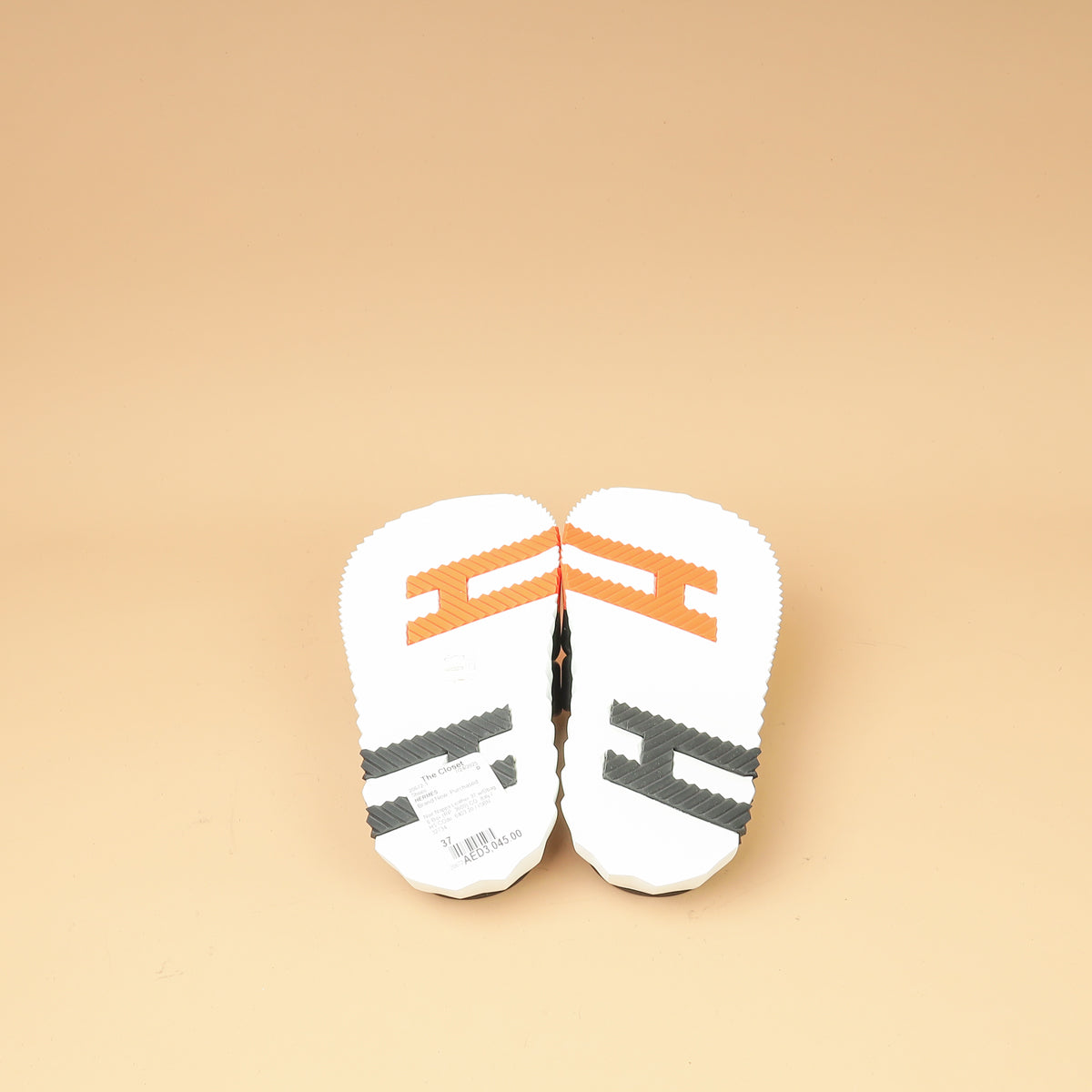 Hermes Noir Infra Sandal 37-Hermes-THE CLOSET