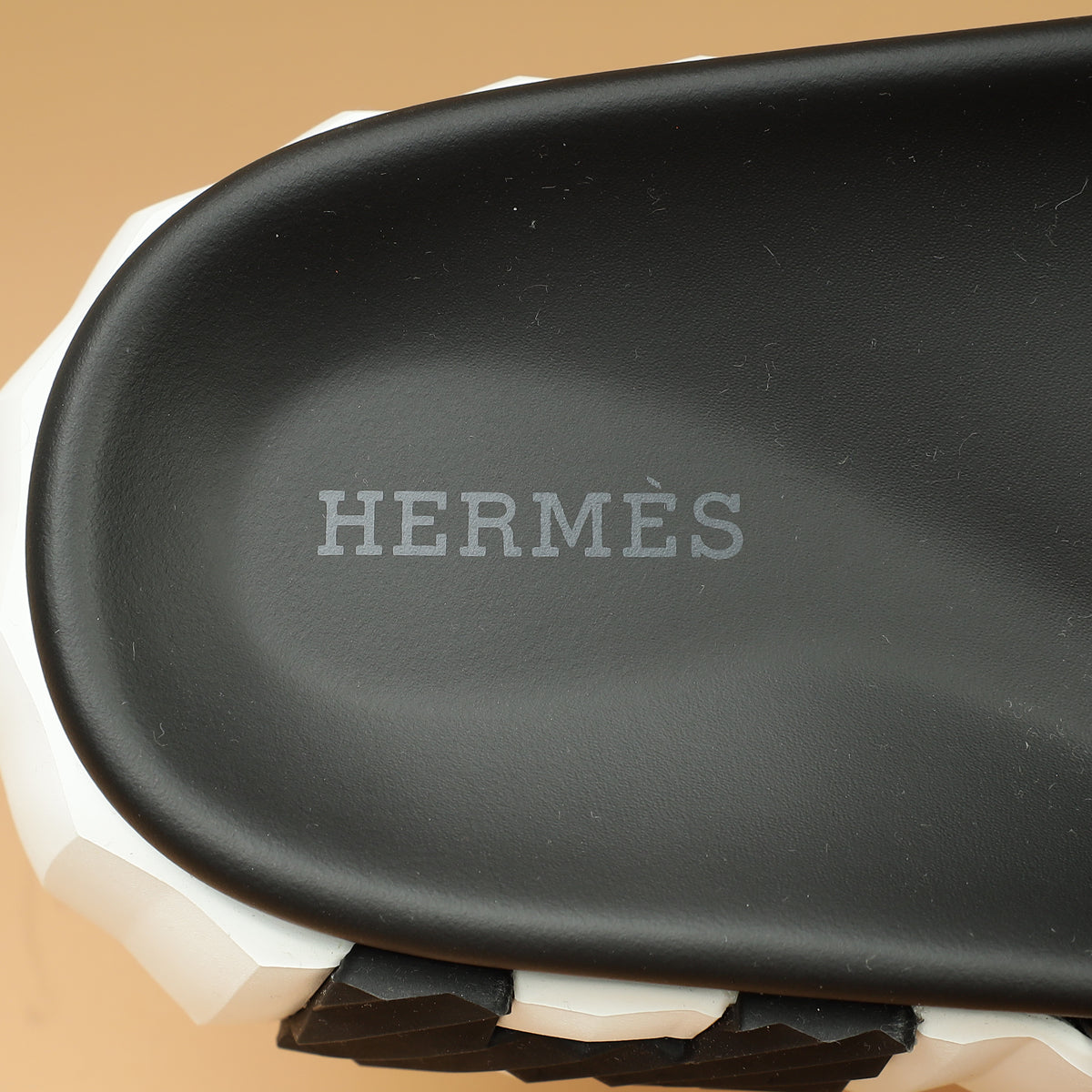 Hermes Noir Infra Sandal 37-Hermes-THE CLOSET
