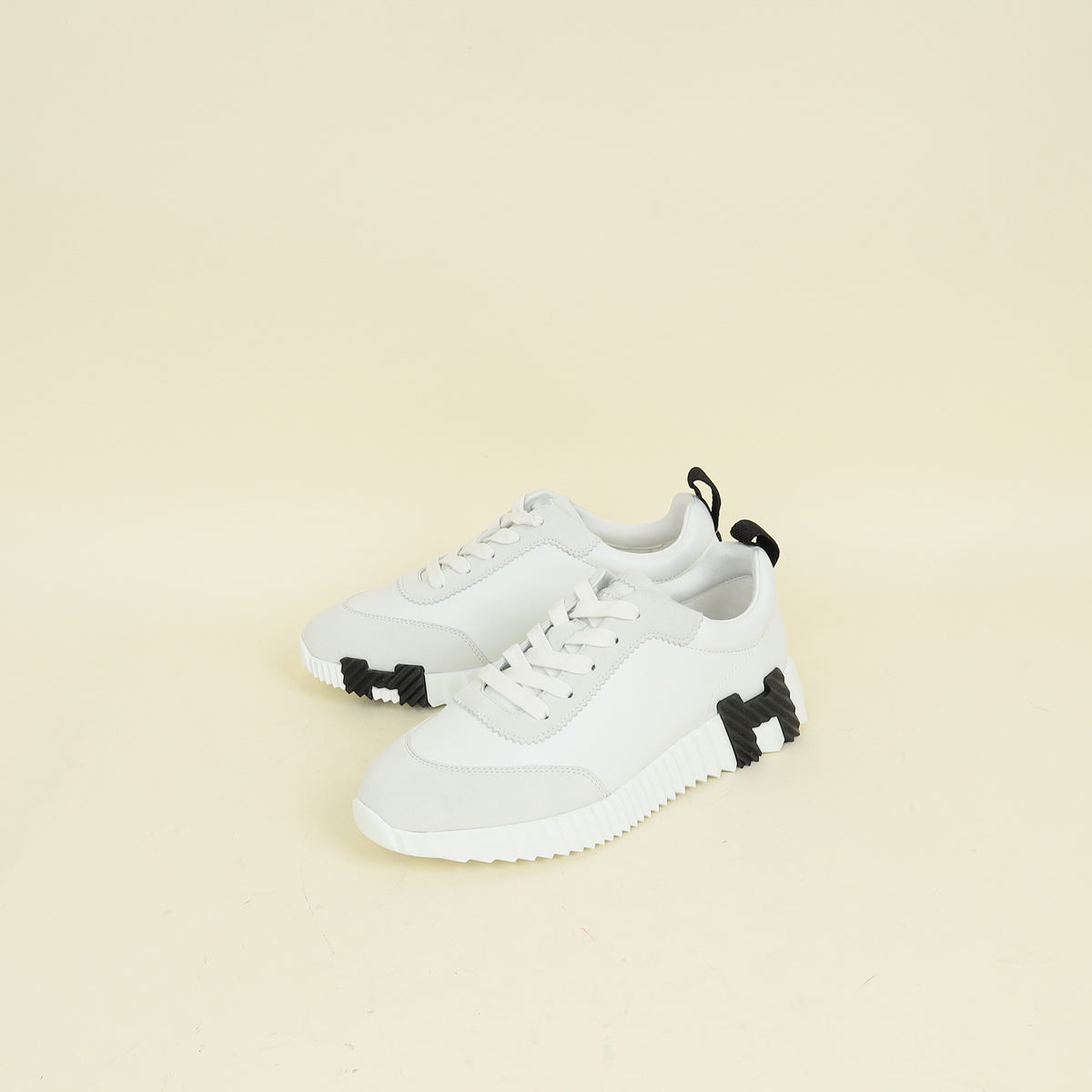 Hermes Black Bouncing Sneaker 37