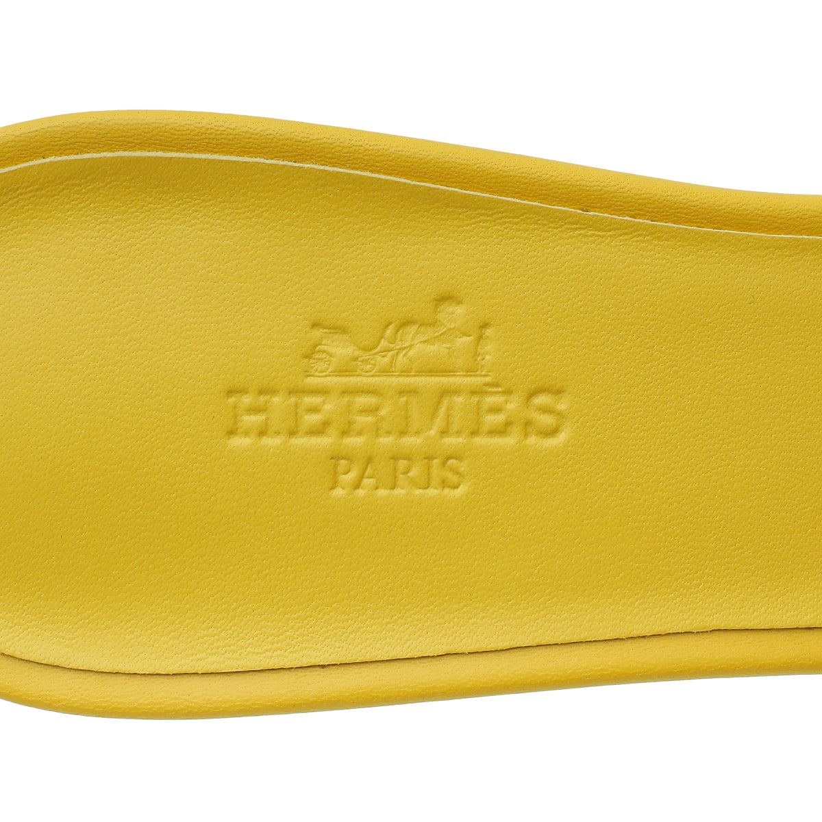 Hermes Jaune Impérial Oasis Sandal 37