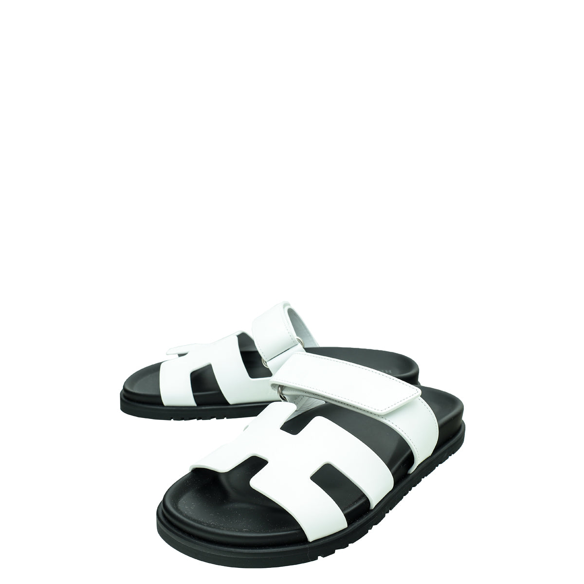 Hermes Bicolor Chypre Sandals 37-Hermes-THE CLOSET