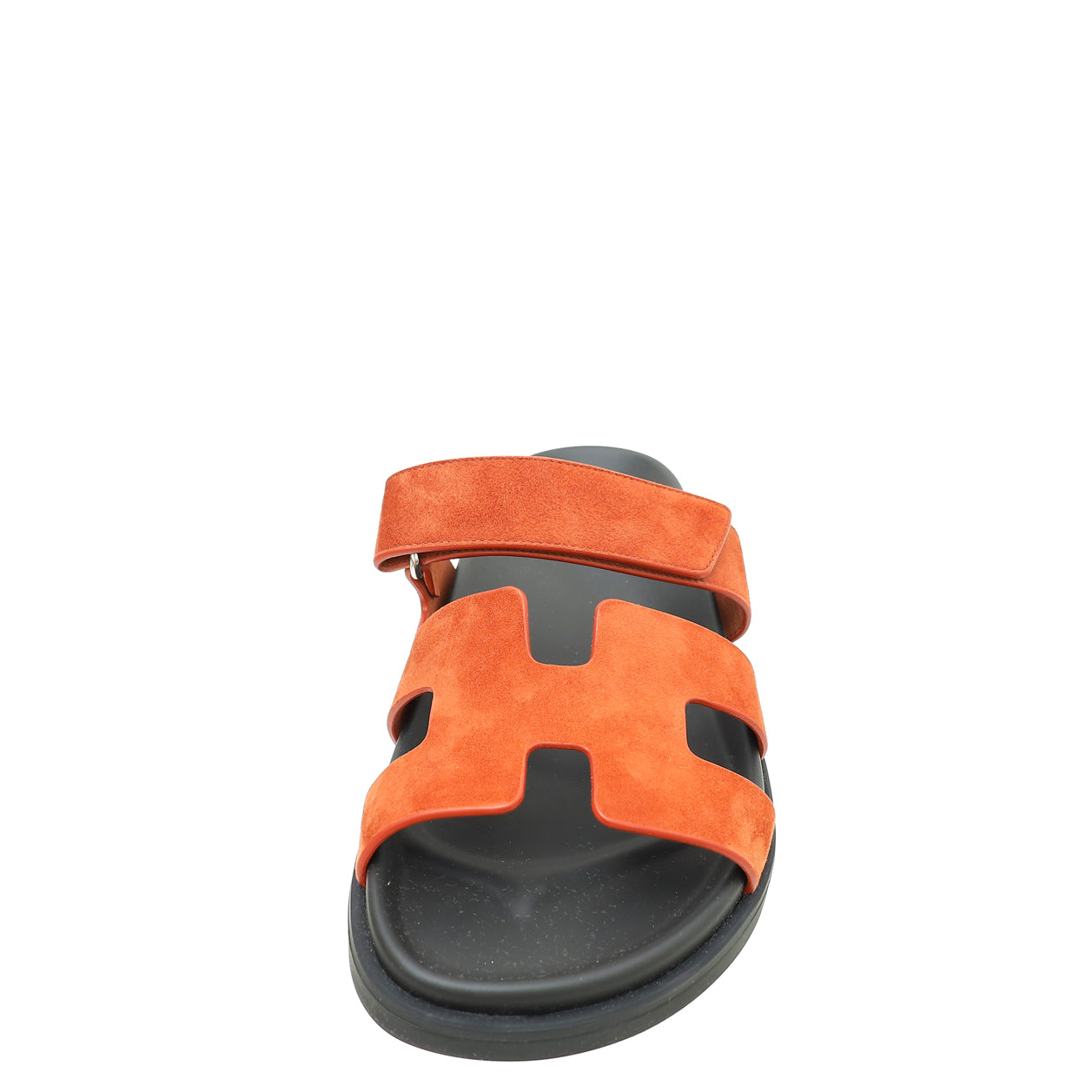 Hermes Orange Canyon Chypre Suede Goatskin Sandal 38.5-Hermes-THE CLOSET