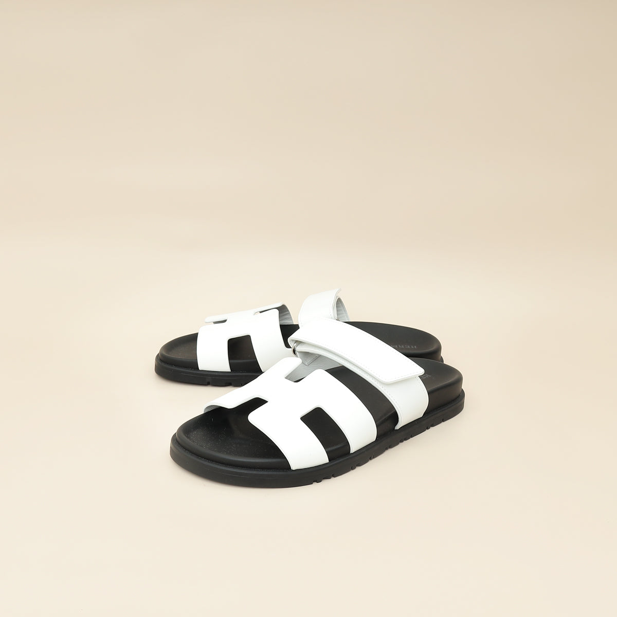 Hermes Blanc Chypre Sandal 38-Hermes-THE CLOSET