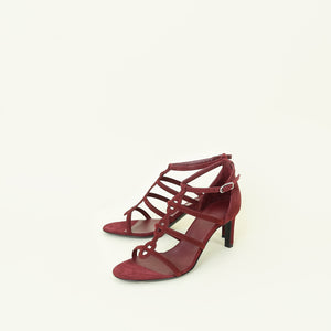 Hermes Rouge H Magic 70 Sandal 38