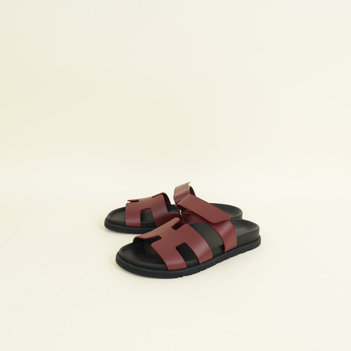 Hermes Rouge H Chypre Sandal 38