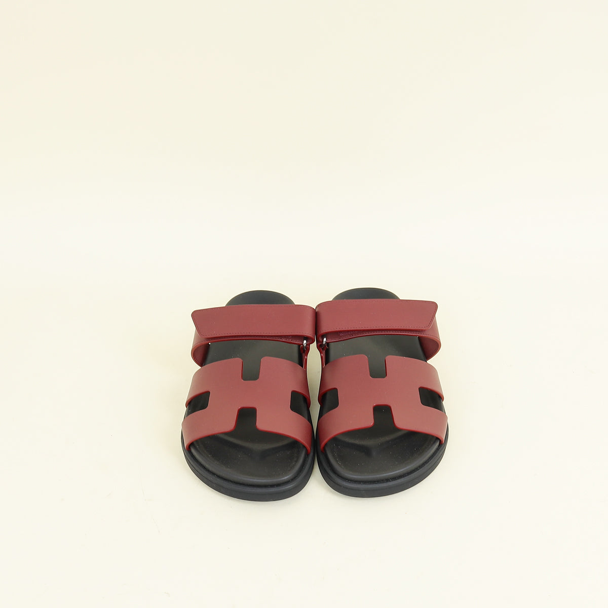 Hermes Rouge H Chypre Sandal 38