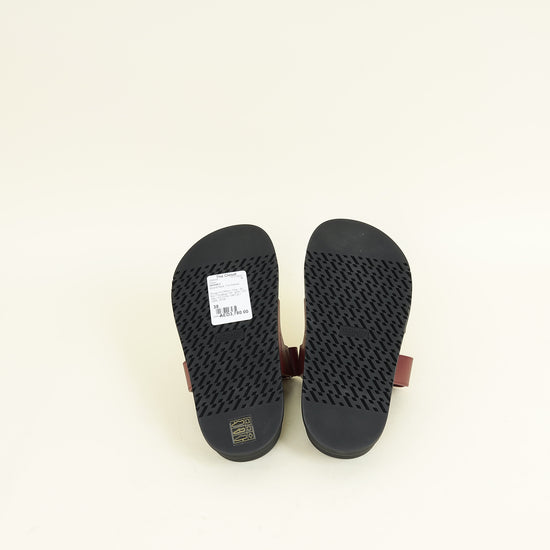 Hermes Rouge H Chypre Sandal 38